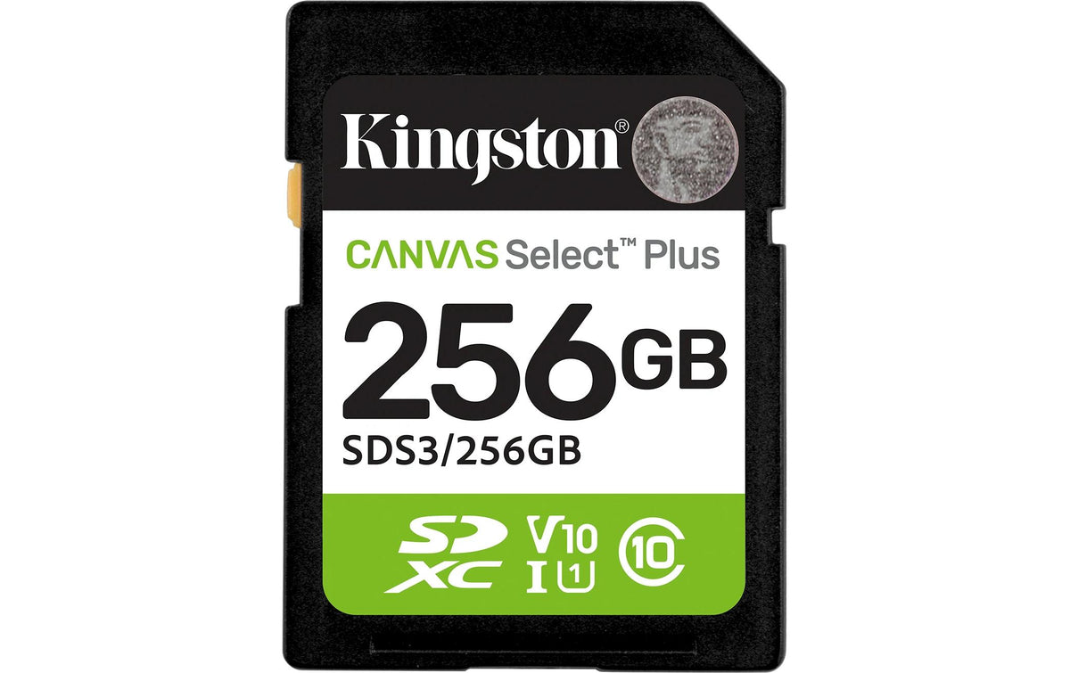 Canvas Select Plus SDXC Card 256GB Gen3 UHS-I U1 V10,lesen 150MB/s,schreiben 85MB/s