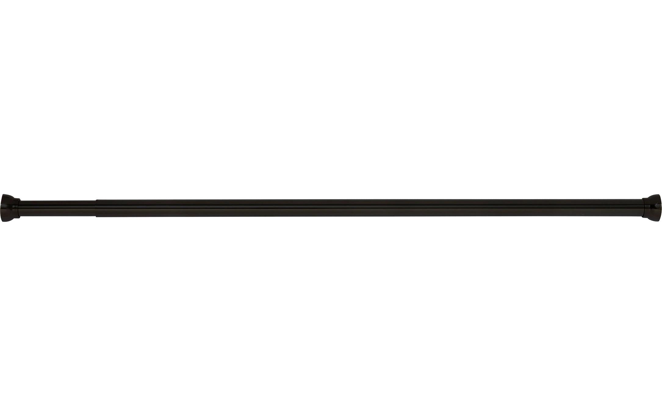 Spirella Duschstange Kreta 125-220 cm schwarz matt, ohne Bohren