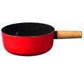 Stöckli Käsefonduecaquelon Emotion 21cm rot/schwarz