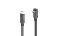 MicroX4 USB4 Kabel Typ C-C, 0.5m, 90°, U/D 20Gbps, 240W, USB4 Gen2, Passive