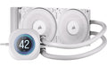 Wasserkühler Cor Nautilus 240 LCD 240mm, Weiss