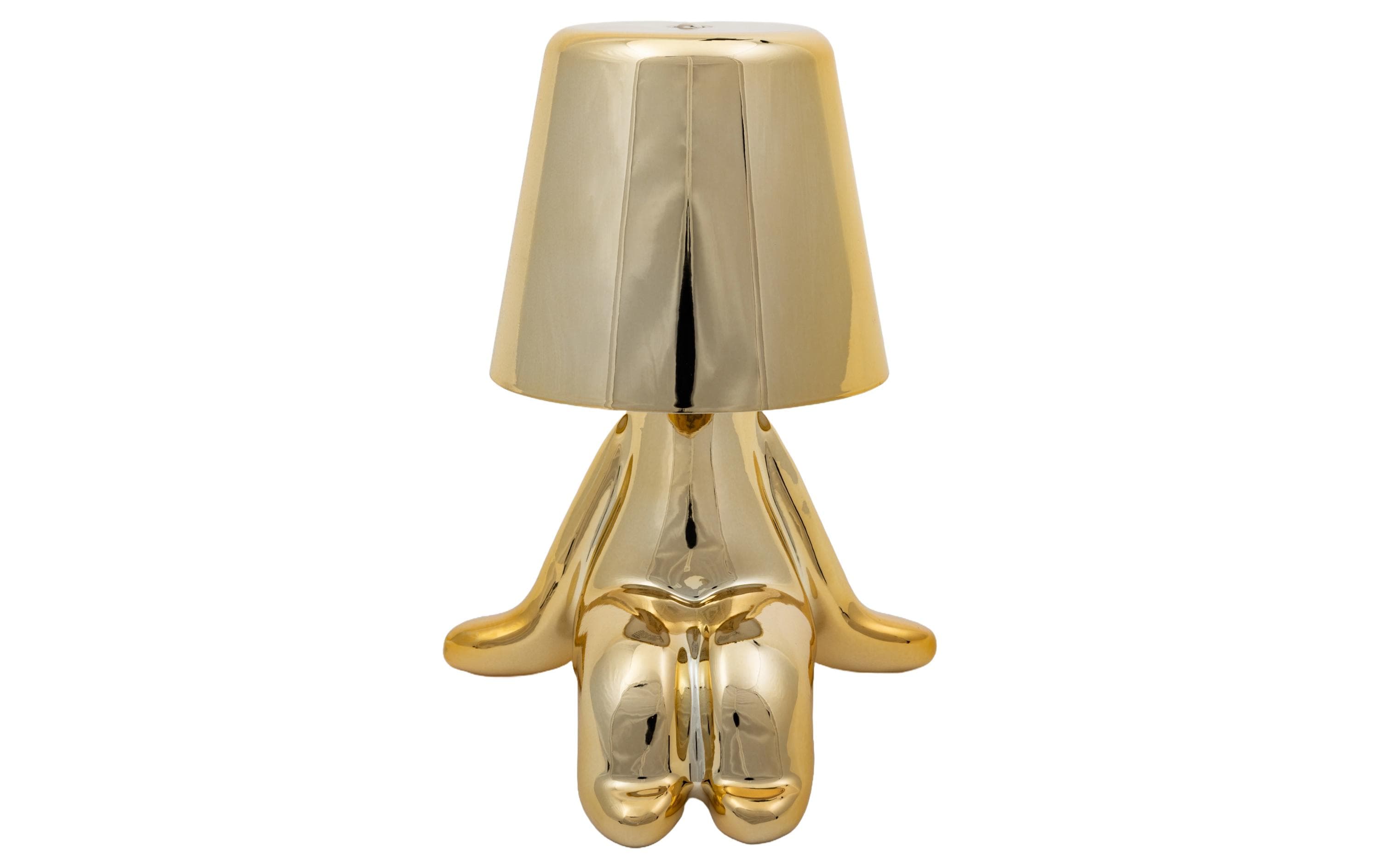 COCON Tischleuchte sitzend gold, dimmbar 3000-6000K-4500K