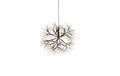 STT LED Flower Starburst 30 schwarz 360LED sww, D30cm