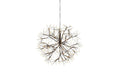 STT LED Flower Starburst 40 schwarz 480LED sww, D40cm