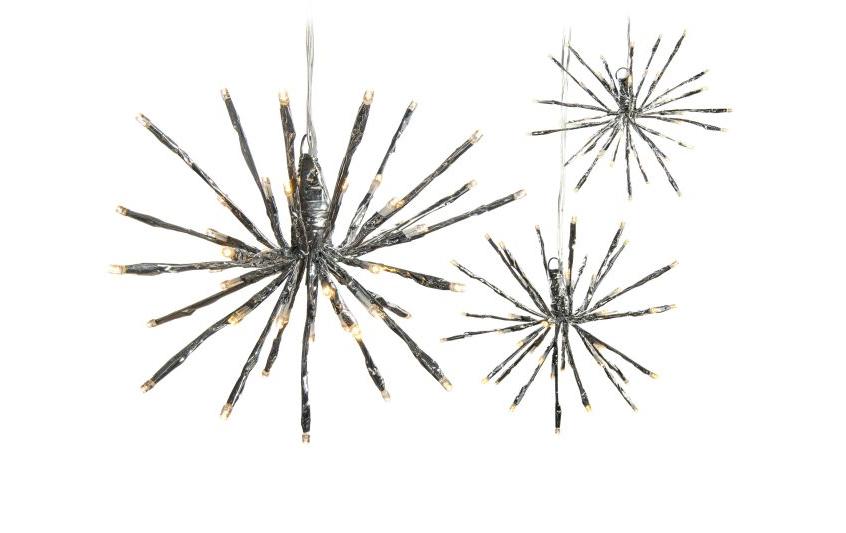 STT LED Ikarus 40 silber 240LED ww, 3xD40cm
