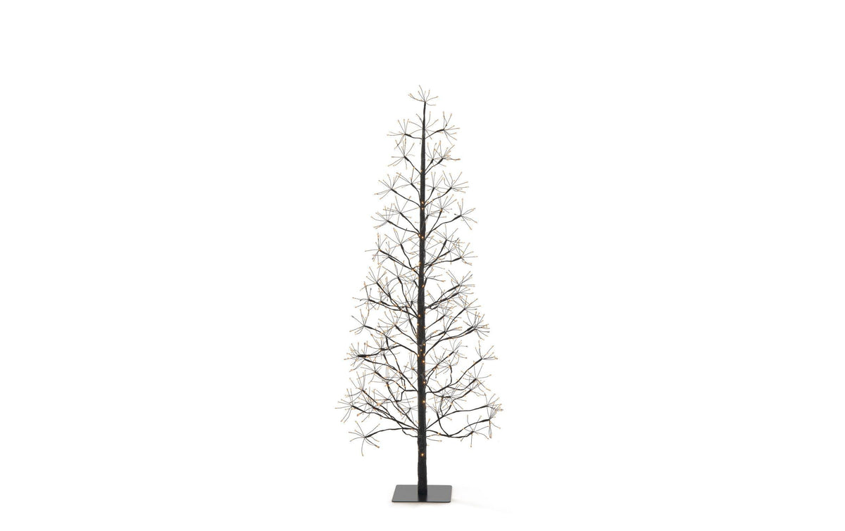 STT LED Flower Tree 120 schwarz 790 LED ww, H120cm