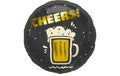 Folat Folienballon Cheers Bier mehrfarbig ø45cm