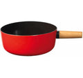Stöckli Käsefonduecaquelon Emotion 23cm rot/schwarz