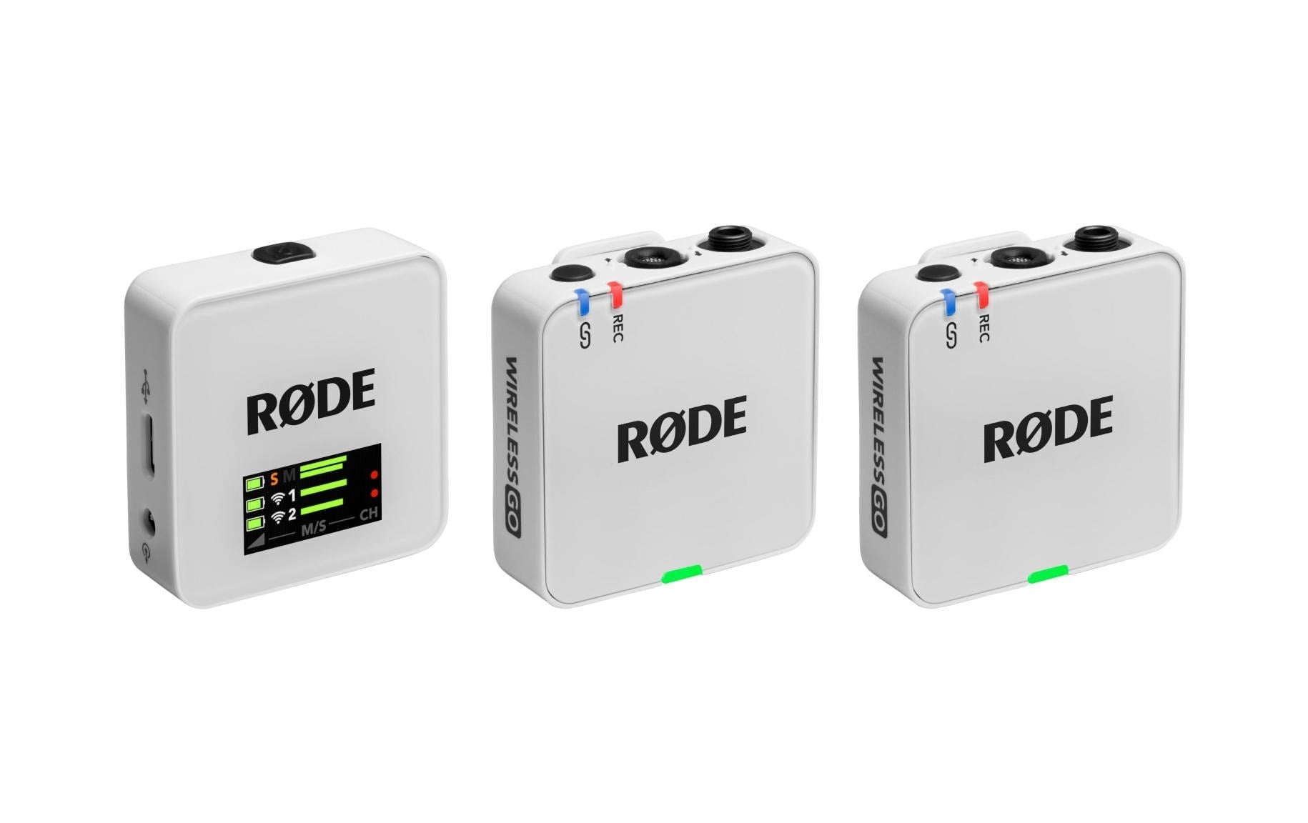 Rode Wireless GO Gen3 White 2-Kanal Wireless Mikrofon System