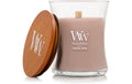 Woodwick Duftkerze Patchouli Créme Medium Jar