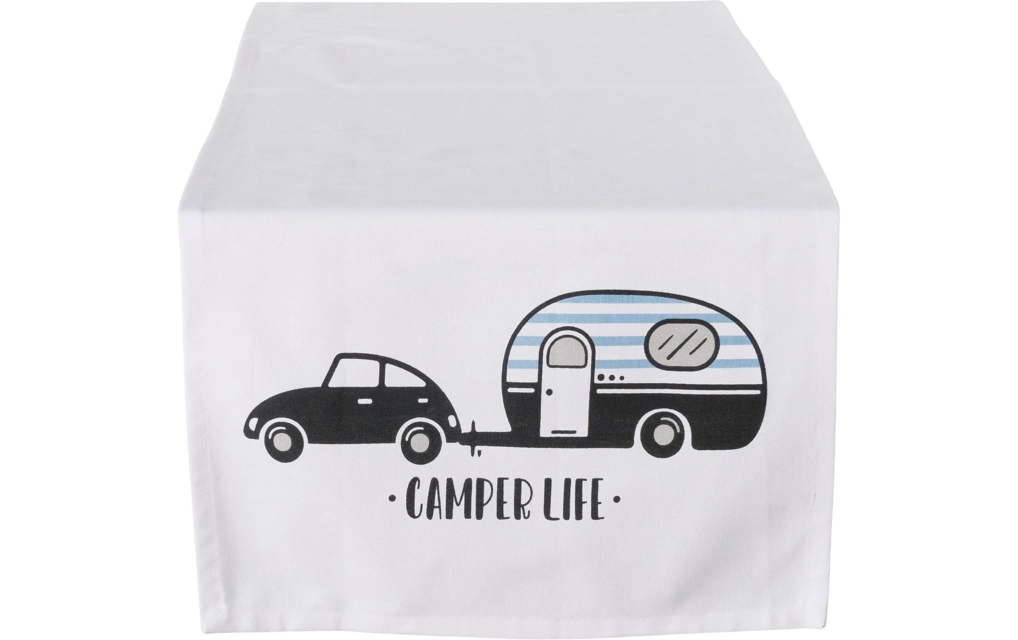 Boltze Tischläufer Camper LxBxH: 140 x 40 cm