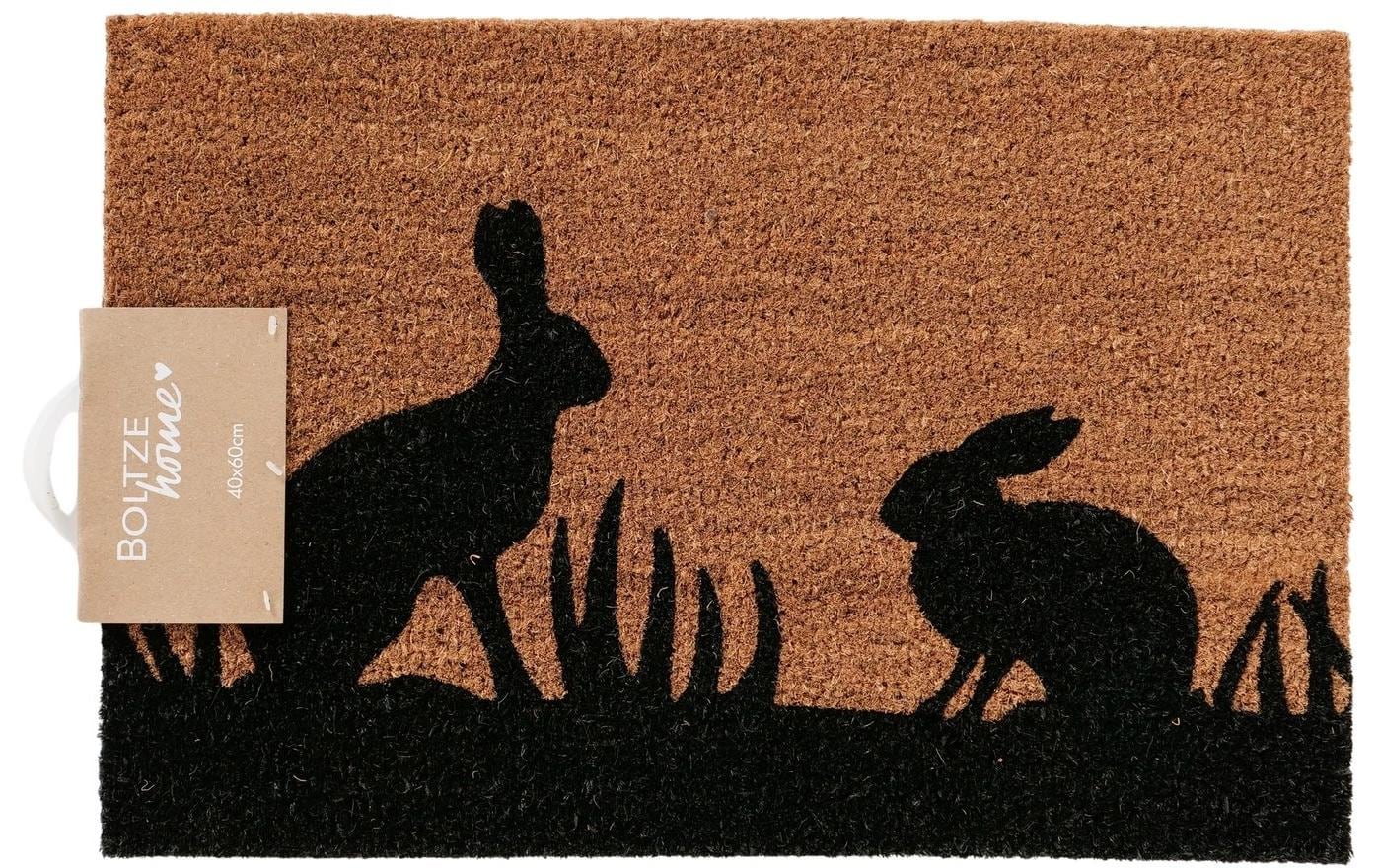 Boltze Fussmatte Blacky LxBxH: 60 x 40 x 1.2 cm