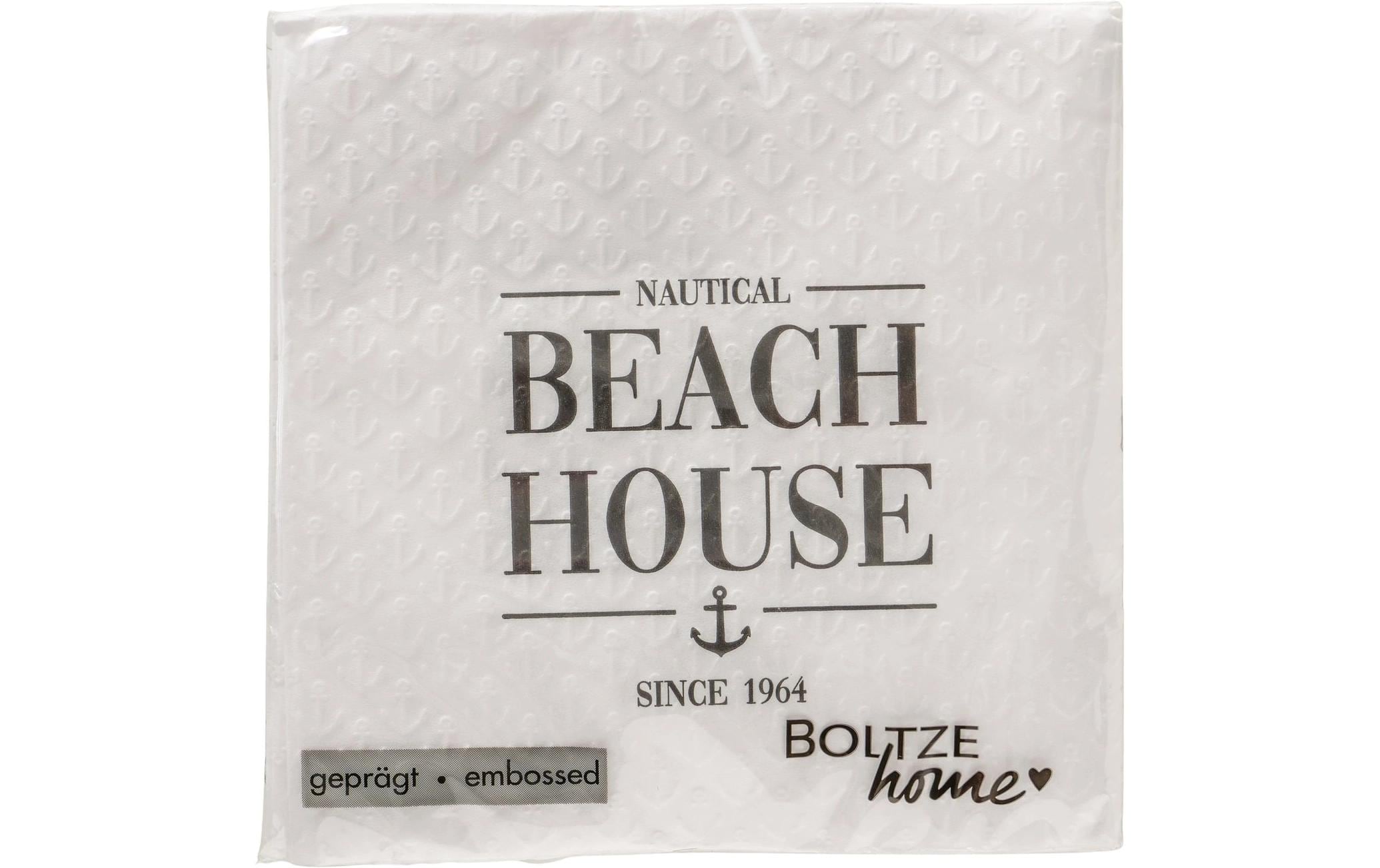 Boltze Servietten Beach House Grösse: 16.5 x 16.5 cm