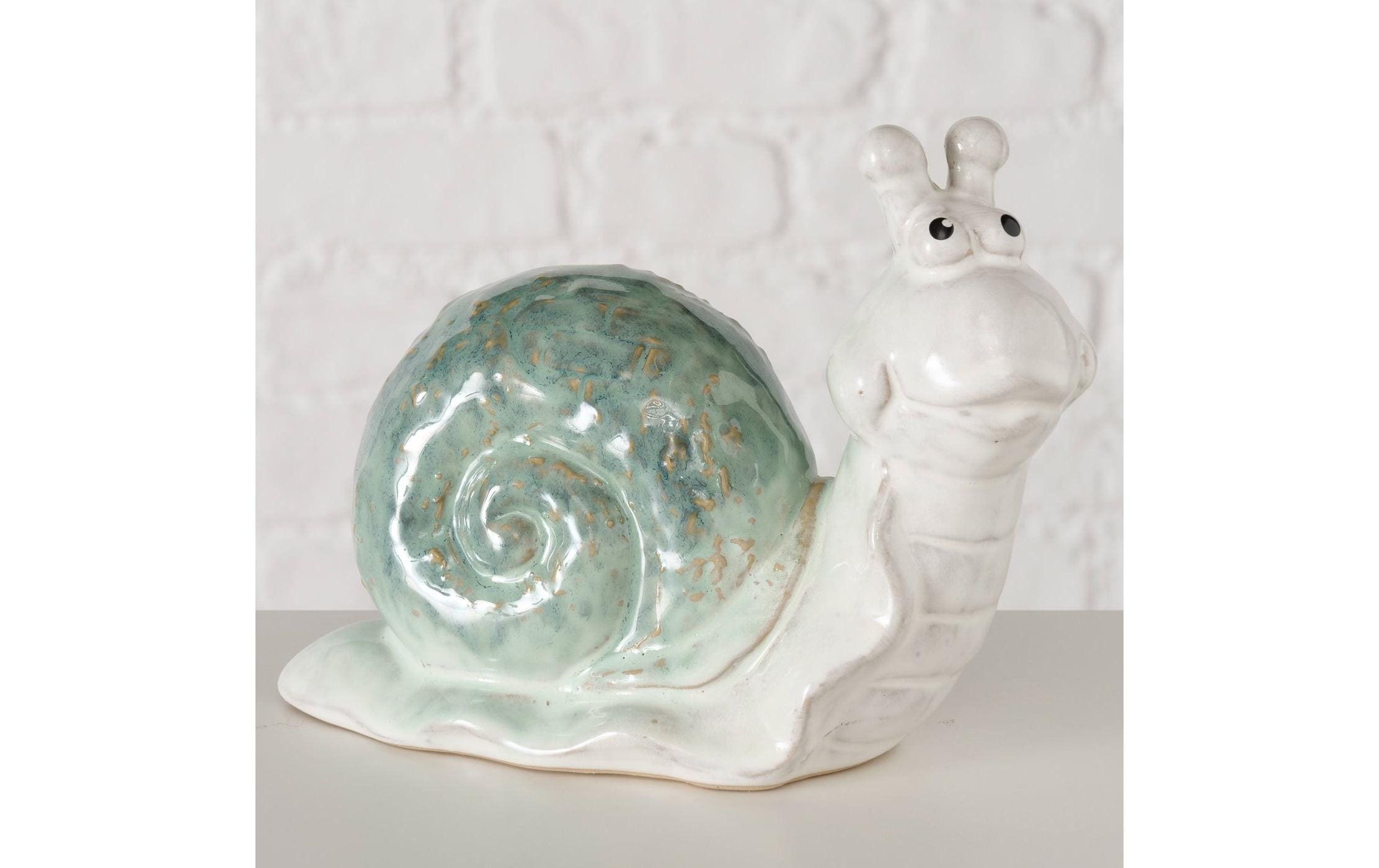 Boltze Figur Schnecke Steffo LxBxH: 19.5 x 9 x 14.8 cm
