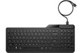 HP 405 Wired Desktop Keyboard Wired,USB-C,Adapter USB-A,CH-Layout