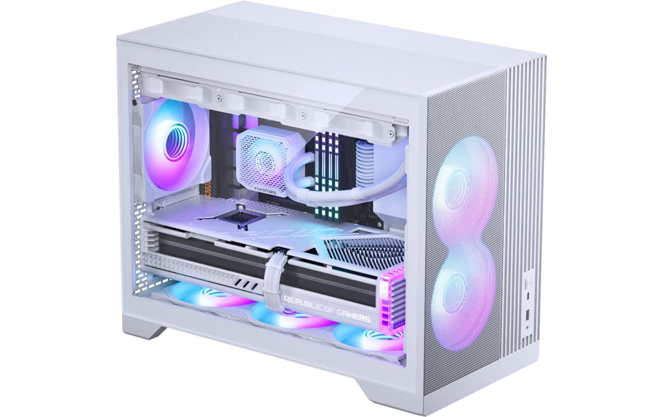 Phanteks XT M3 Weiss, mATX