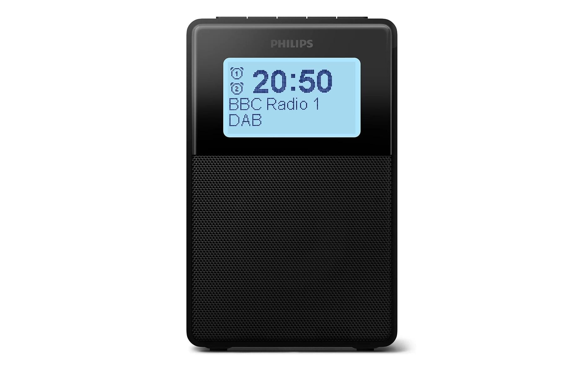 Philips TAR5100/10, Radiowecker DAB+ UKW/DAB+, IPX4, Bluetooth