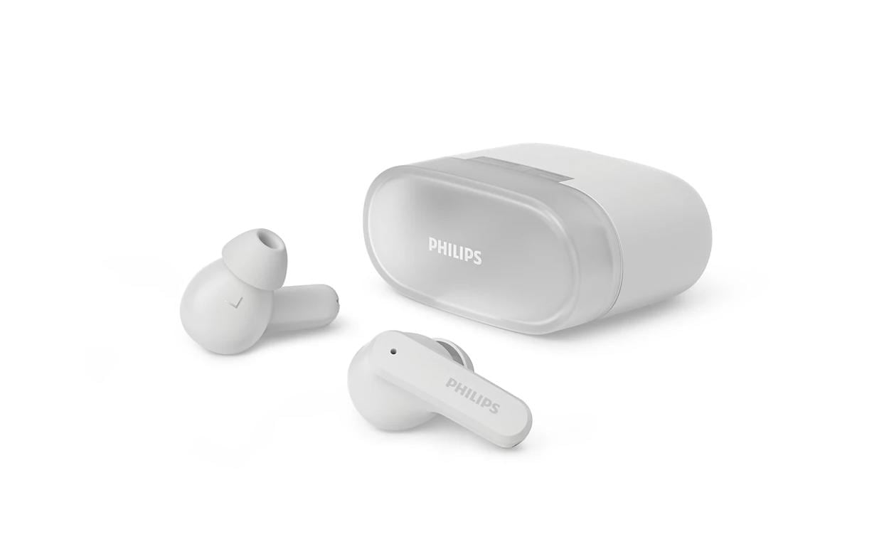 Philips TAT2000WT/00, True Wireless In-Ear weiss, bis 32h Akku