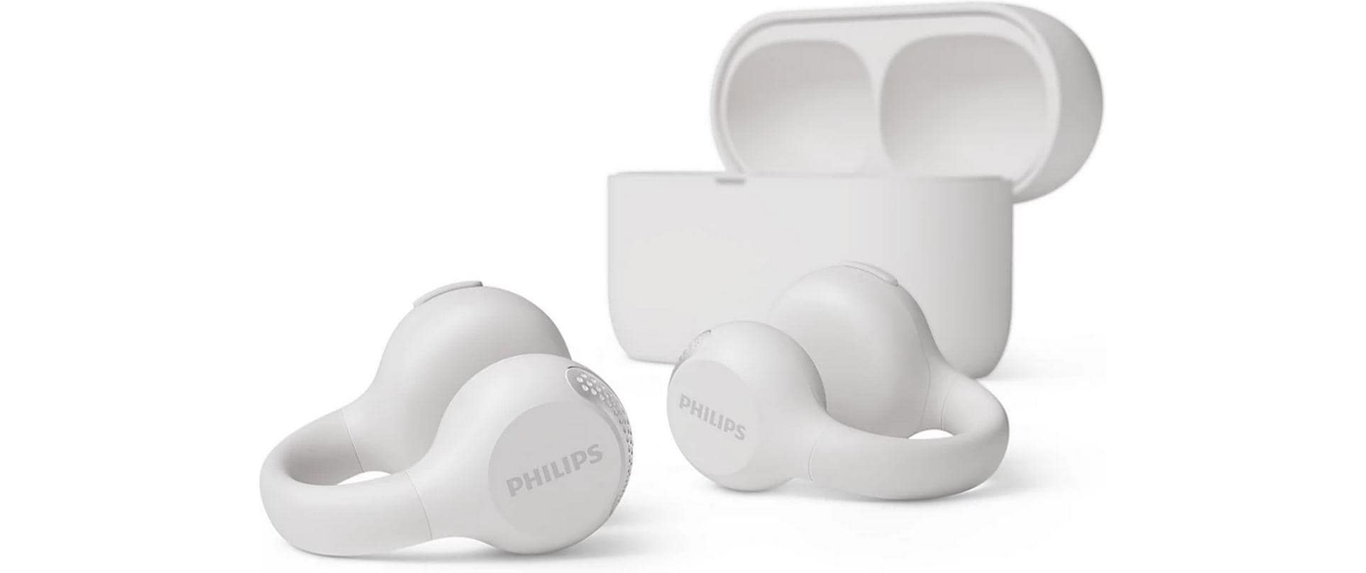 Philips TAQ2000WT/00 , Open Ear TW In-Ear weiss, bis 28h Akku