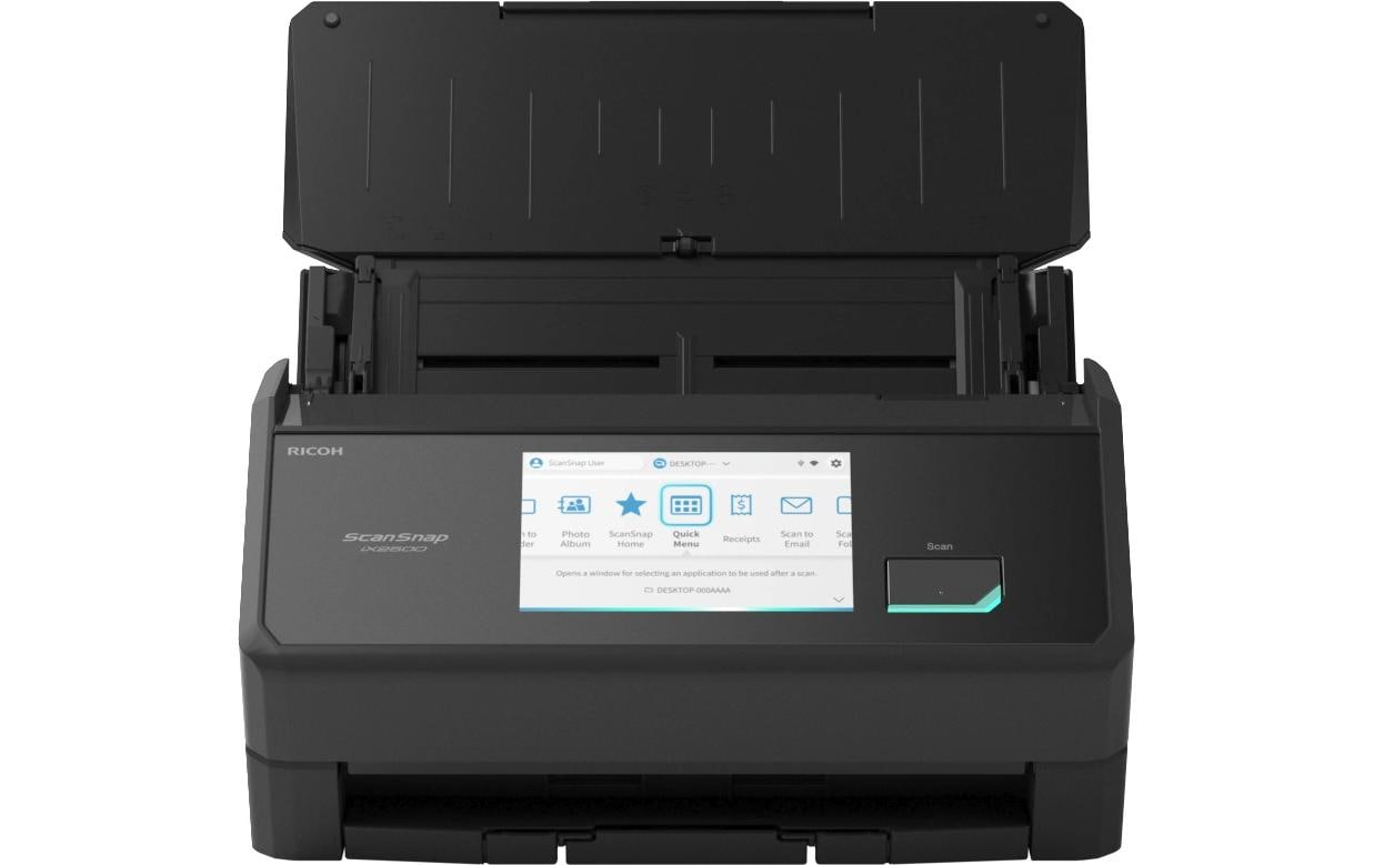 Ricoh Dokumentenscanner ScanSnap iX2500 schwarz, USB3.2/WLAN/ADF