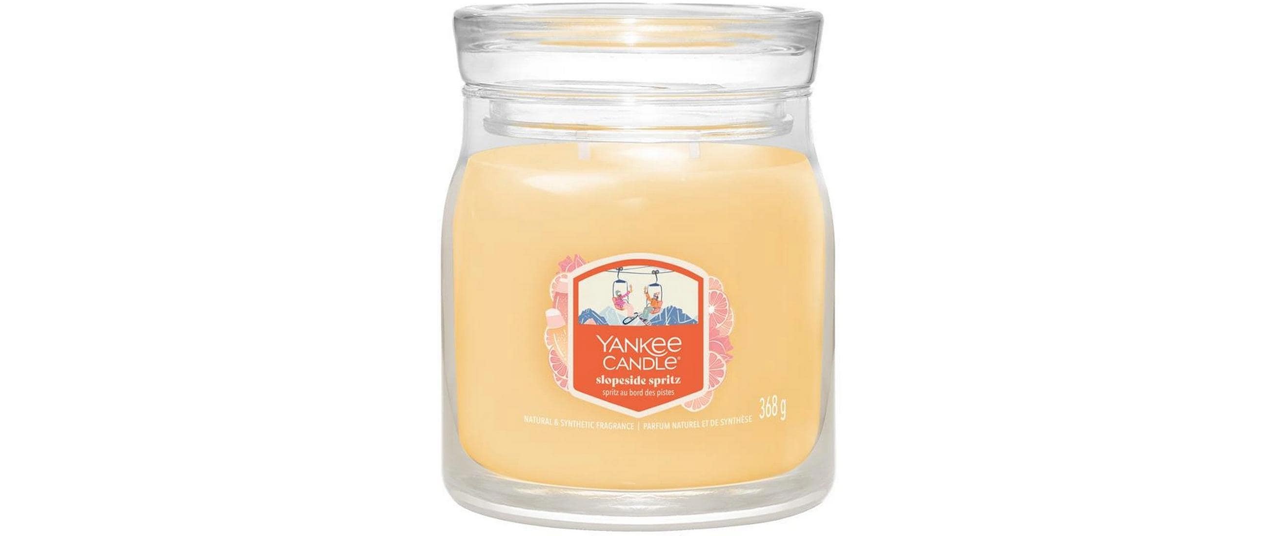 Yankee Candle  Slopeside Spritz Medium Jar