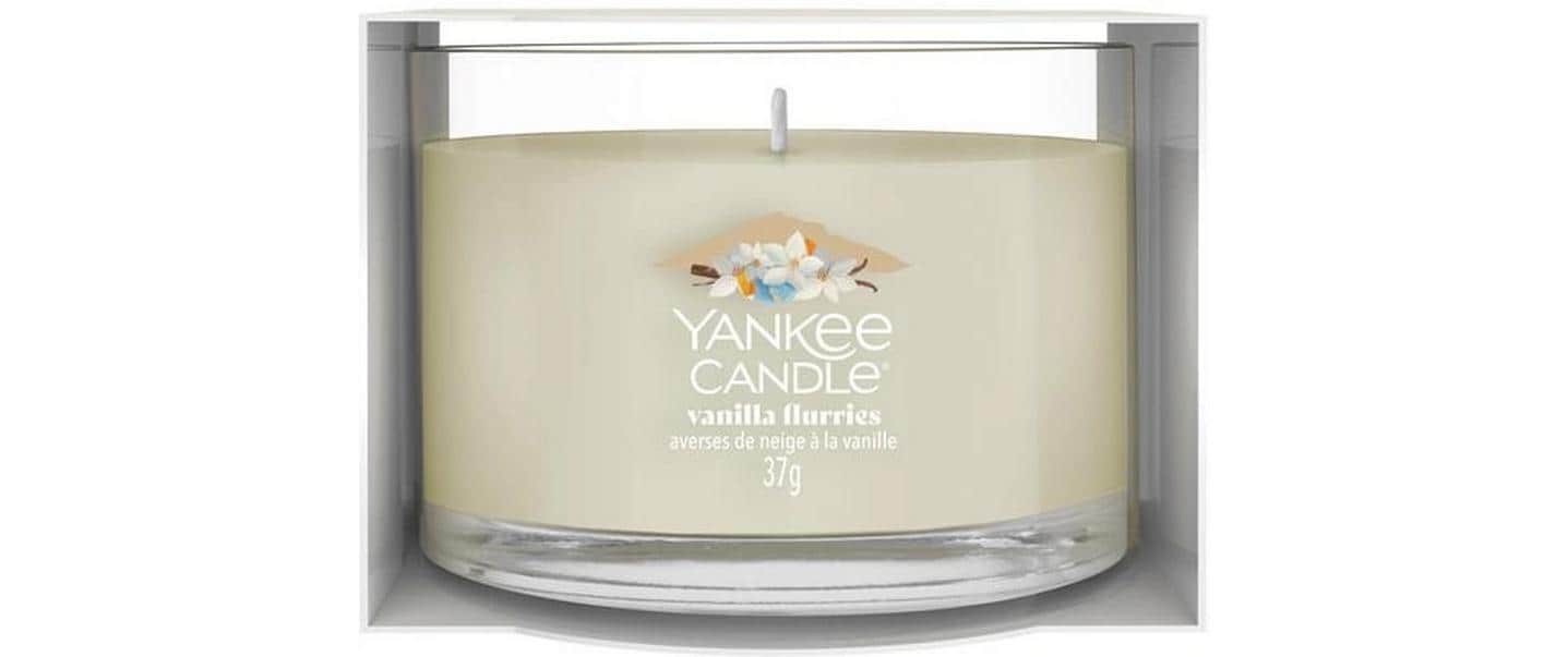 Yankee Candle  Vanilla Flurries Filled Votive