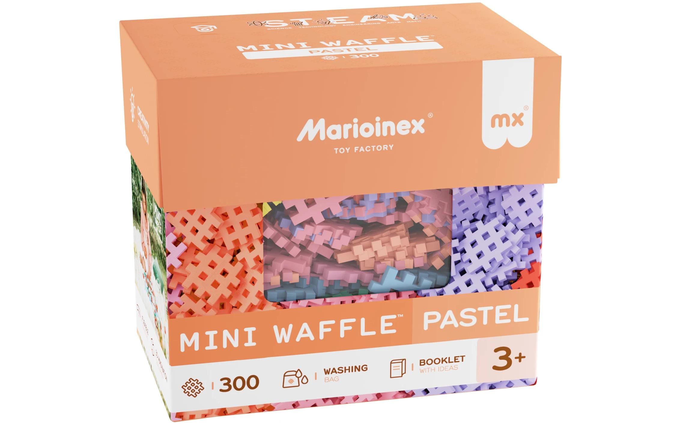 Marioinex Mini Waffle Pastell 300 Teile Alter: 3+