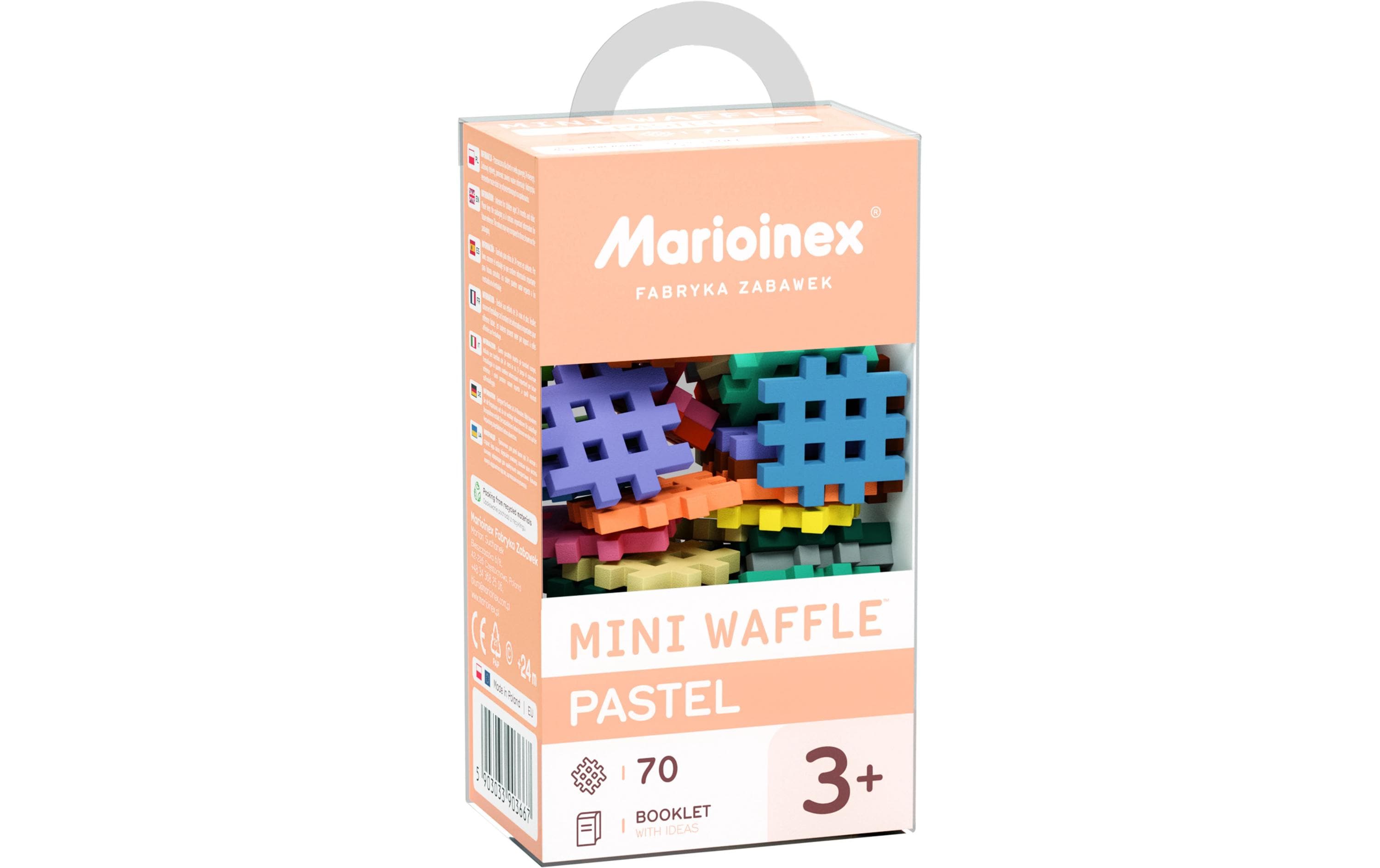 Marioinex Mini Waffle Pastell 70 Teile Alter: 3+