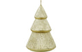 Eglo Weihnachtskerze Tanne Balezze Ø 85, H 135, Gold