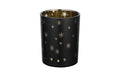 Eglo Windlicht Stern Lukut 12.5 cm Schwarz/Gold, Ø 100, H 125