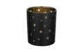 Eglo Windlicht Stern Lukut 10 cm Schwarz/Gold, Ø 88, H 100