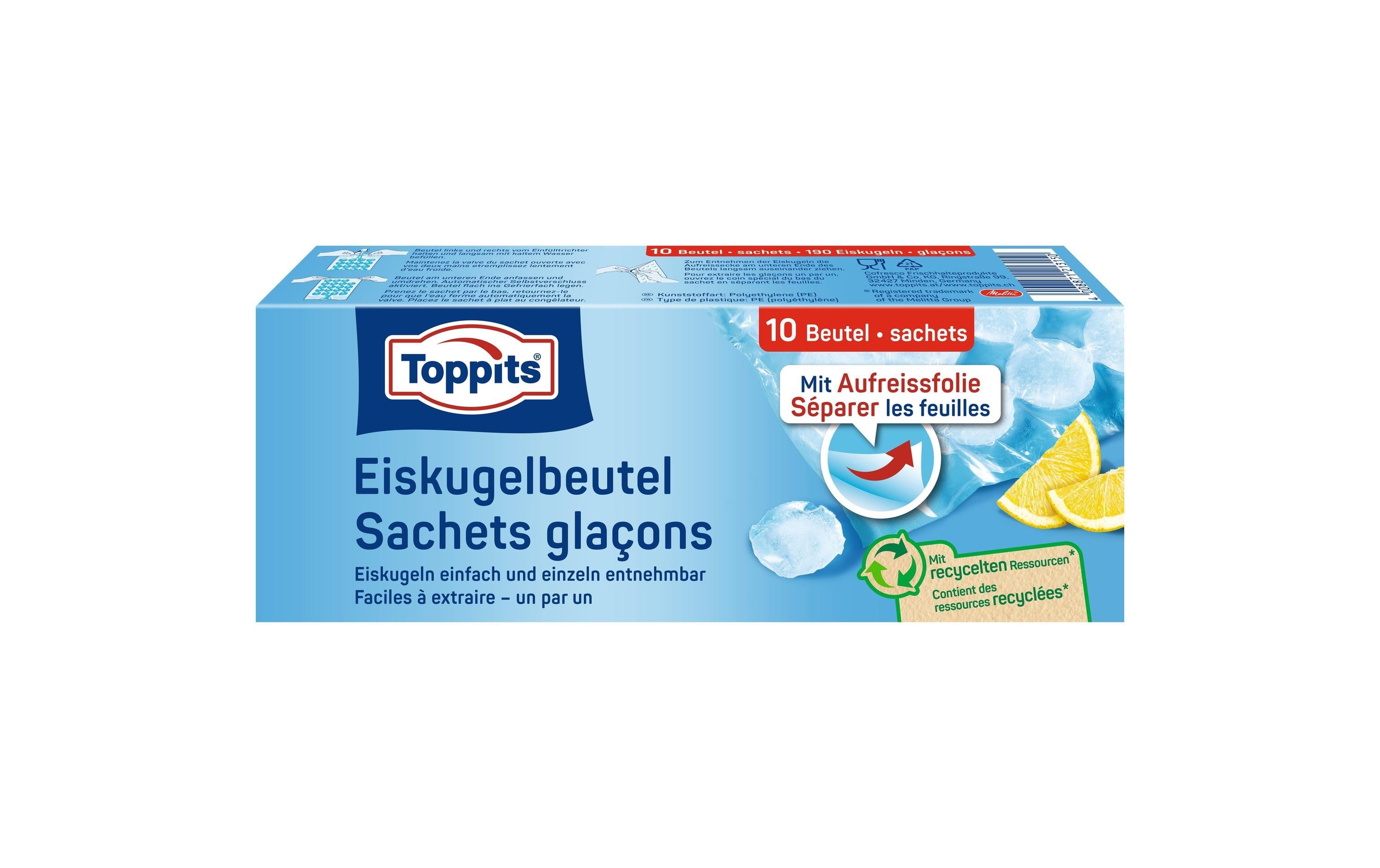 Toppits Eiskugelbeutel Inhalt: 10