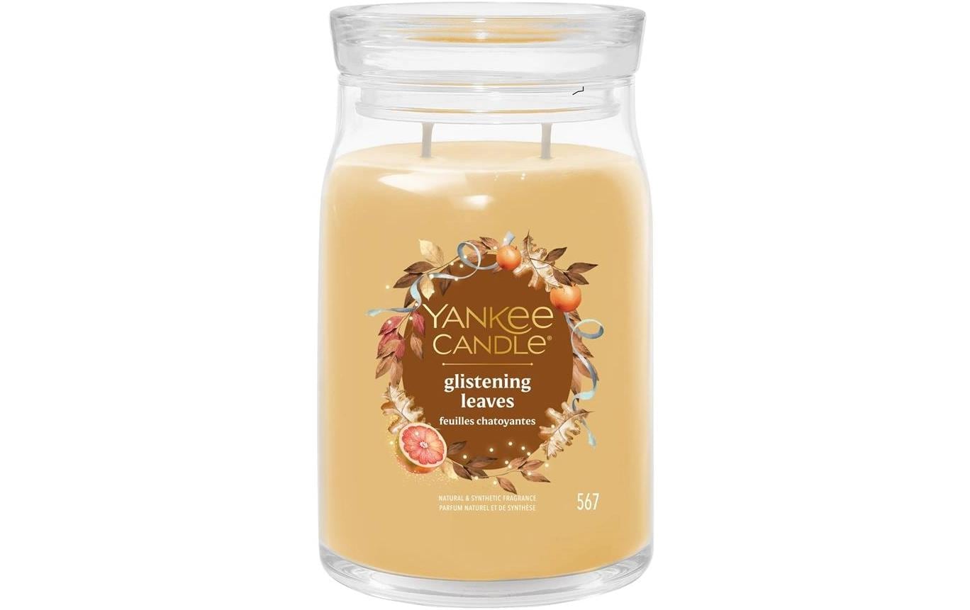 Yankee Candle  Glistening Leaves Large Jar