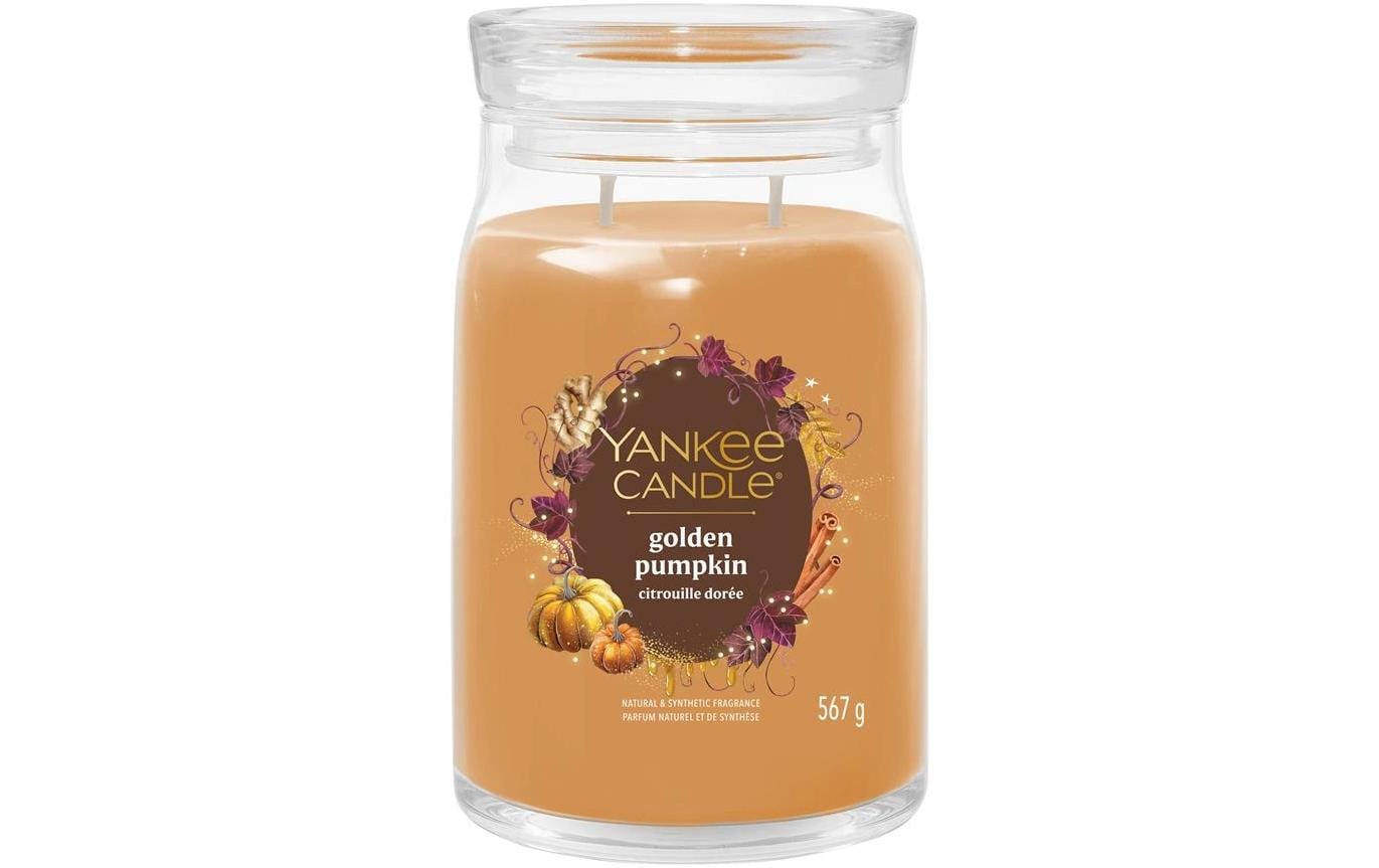 Yankee Candle  Golden Pumpkin Large Jar
