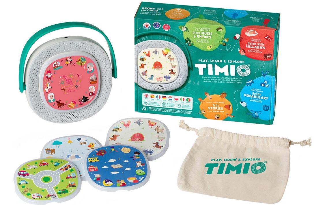 TIMIO Audio Player mit 5 Audio Discs (Relaunch)