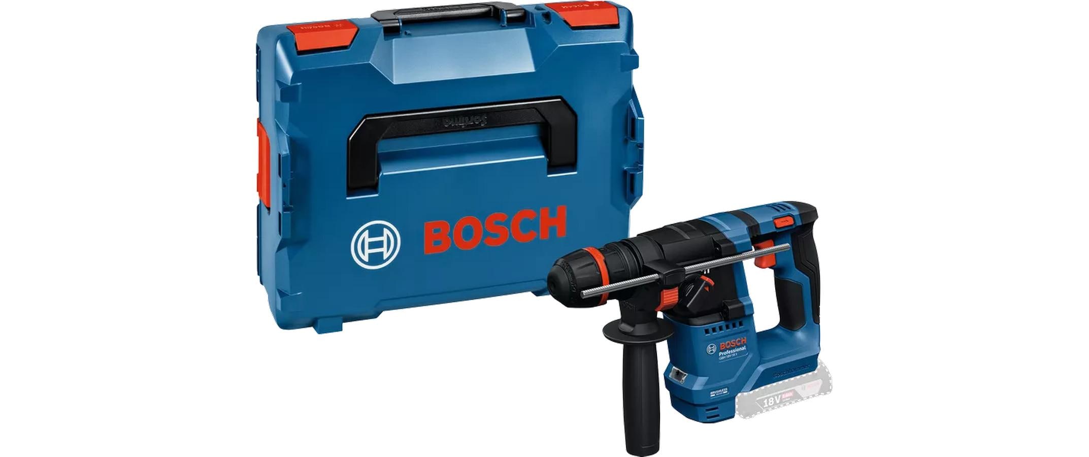 Akku-Bohrhammer mit ONECHUCK GBH 18V-18 X in L-BOXX