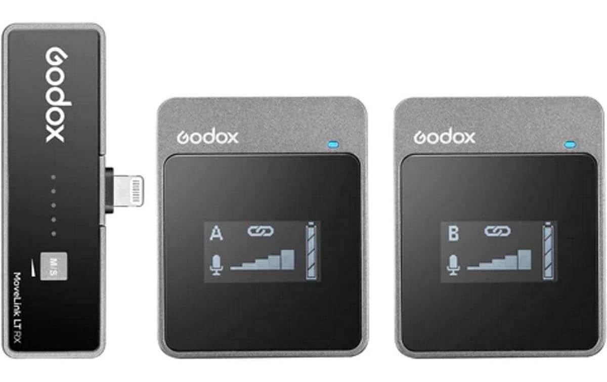Godox Move Link LT2 Mikrofonsystem 2-Pers-Mikrofon Lightning (2,4 GHz)