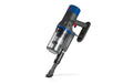 CLEANmaxx Akku-Zyklon-Staubsauger Grau Blau 22V, 45 Min, Bodendüse