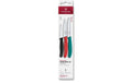 Victorinox Classic Gemüsem. schw/rot/ grün Set 3tlg, 8,10,11cm, Gemüse/Tomaten