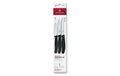 Victorinox Classic Gemüsemesser Set schwarz Set 3tlg, 8,10,11cm, Gemüse/Tomaten