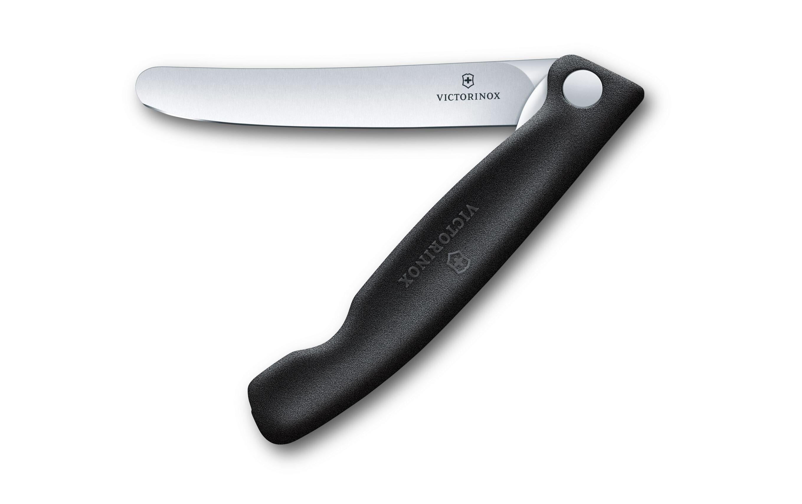 Victorinox Classic Picknickmesser schwarz 11cm, Faltbar, rund