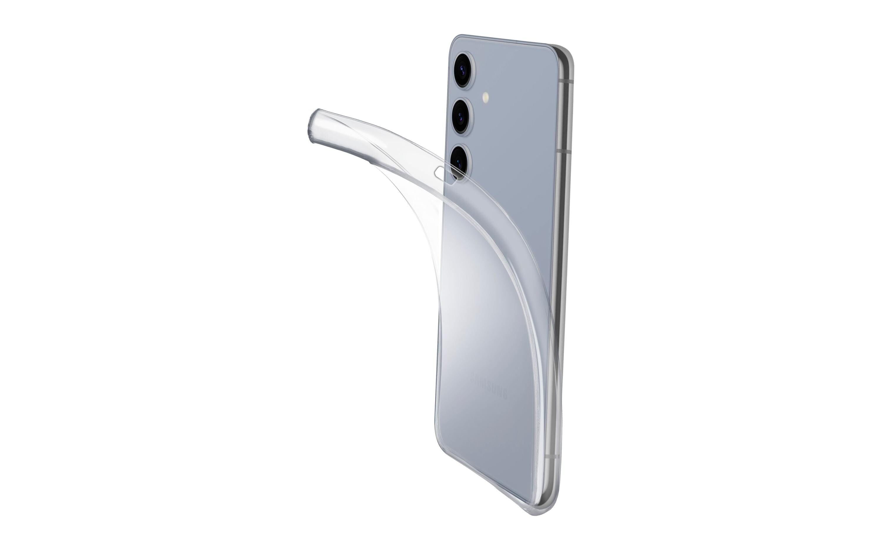 Cellular Rubber Case Fine Galaxy S25+, Transparent