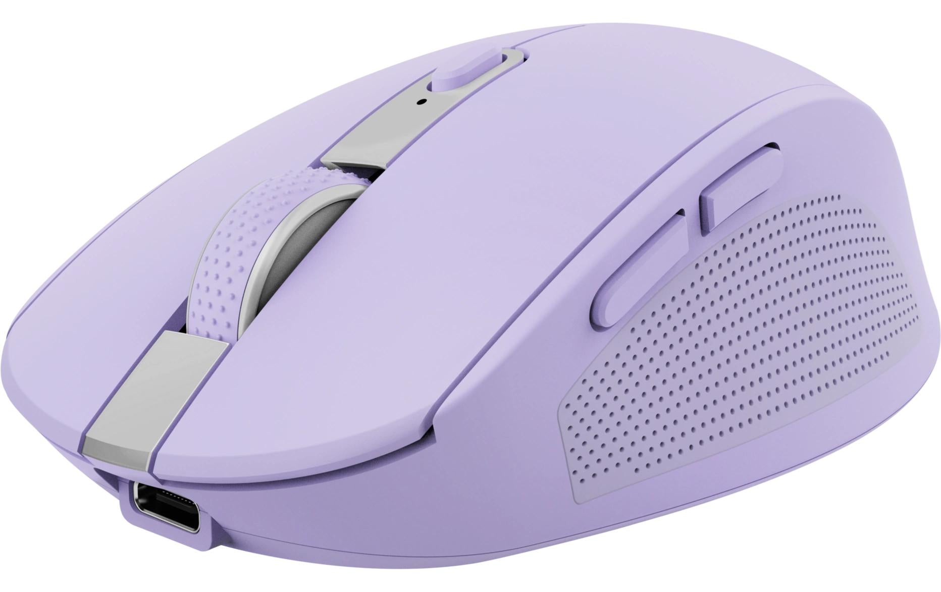 Trust Maus Ozaa Multiconnect lila USB 2.4 Ghz, Bluetooth