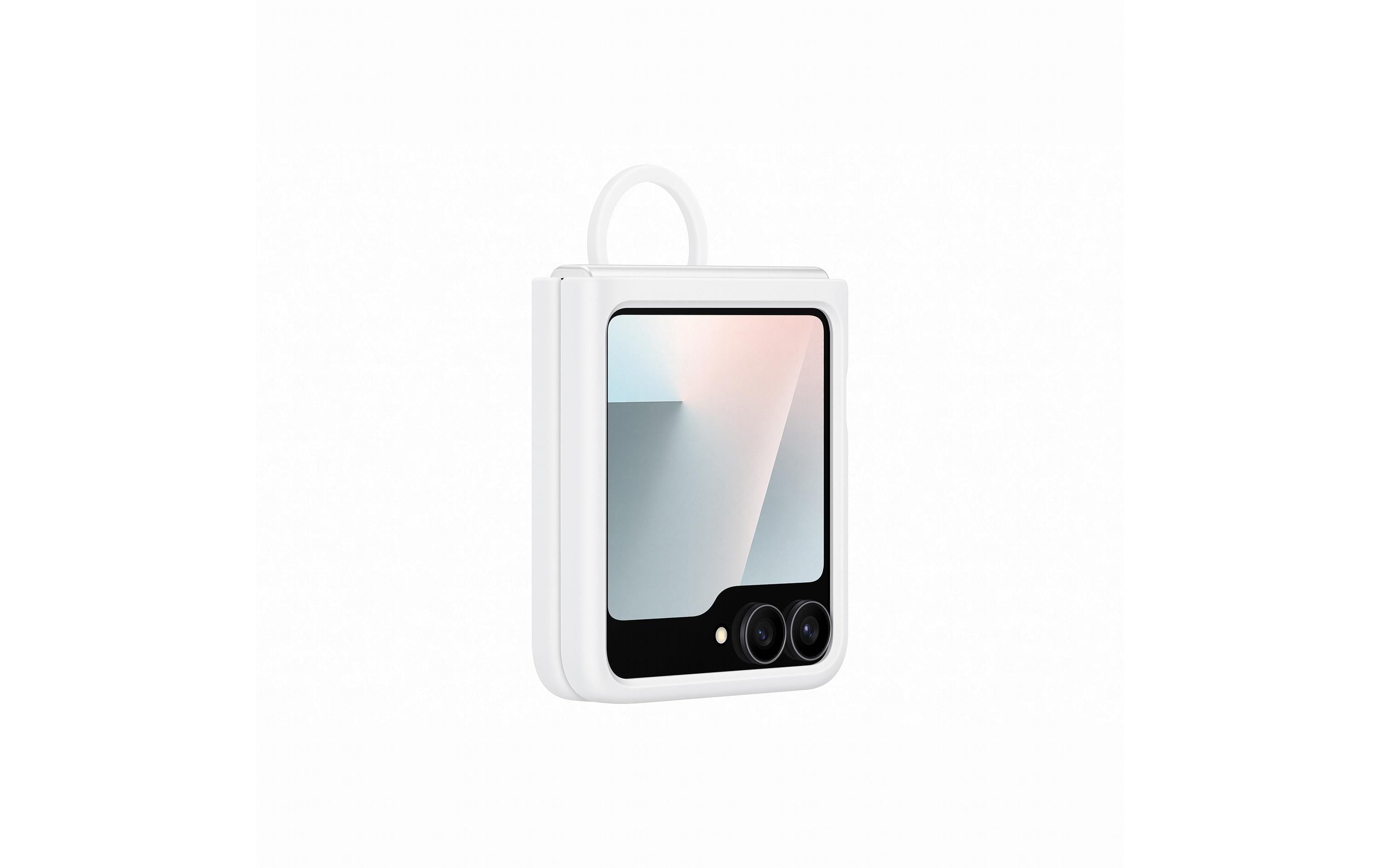 Samsung Silicone Case White Samsung Fold 6 FE