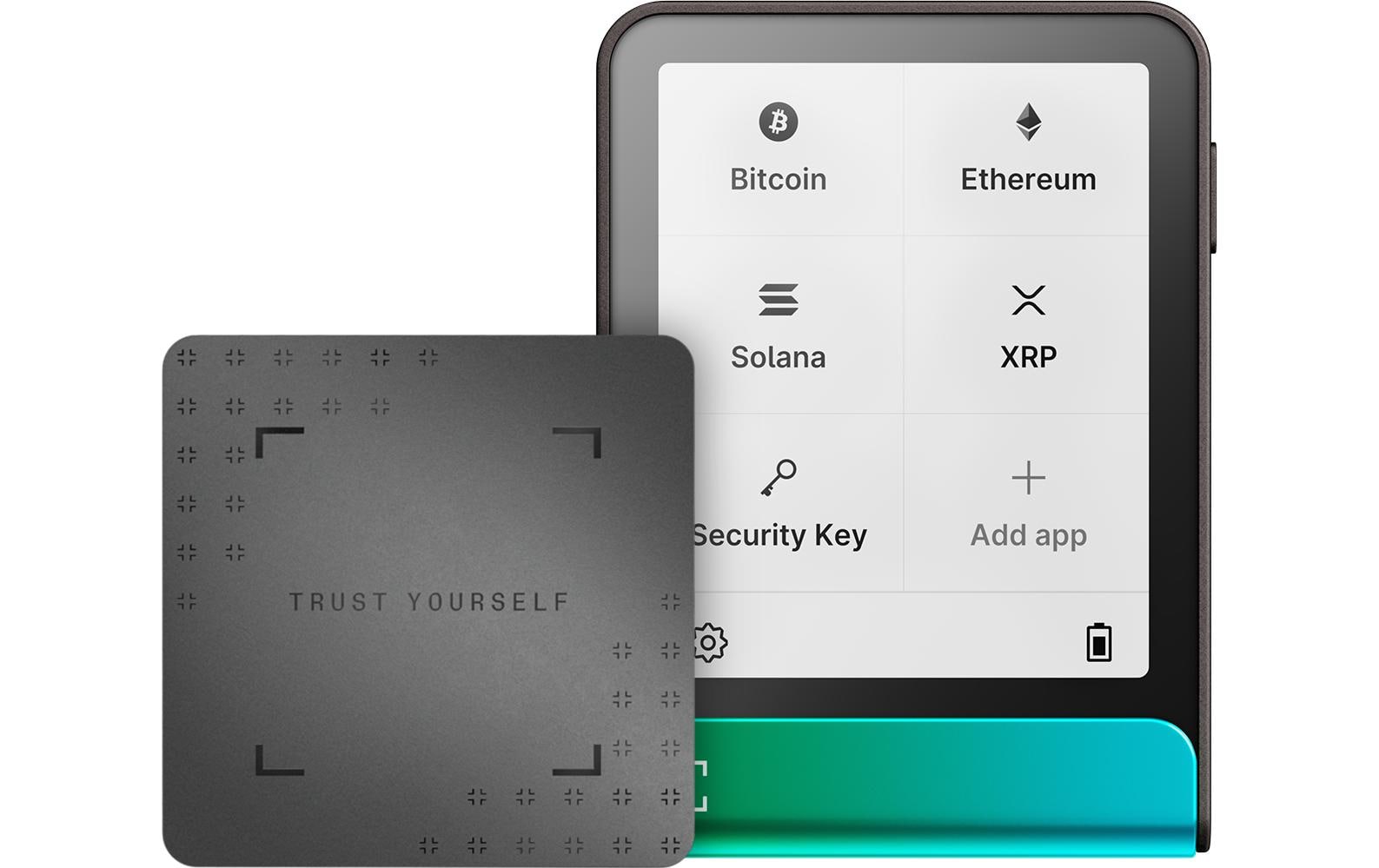 Ledger Flex Oxidate Green inkl Recovery Key Krypto-Wallet mit Recovery Key