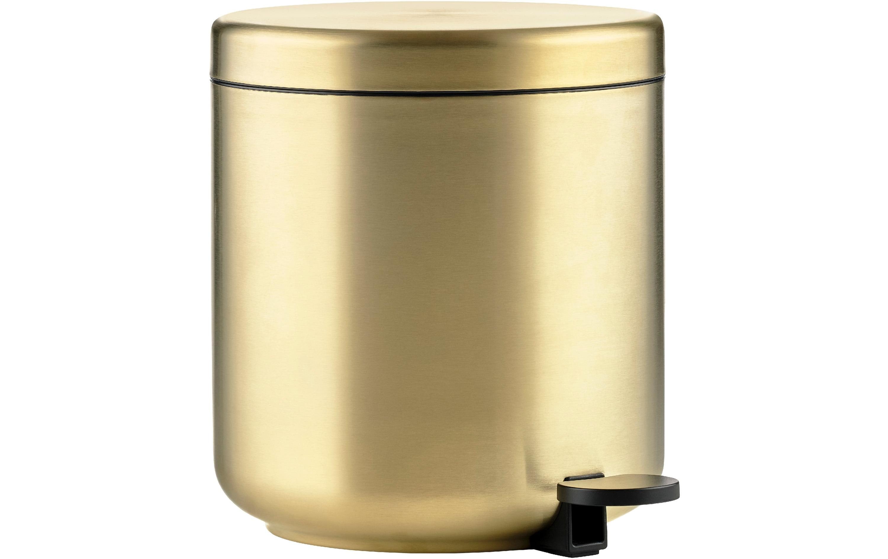 Zone  Ume Pedaleimer Dia 19,5 x 22 cm 4 Liter Brass