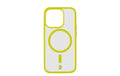 Cellular Gloss Case Magsafe iPhone 15 Pro, Lime-Green