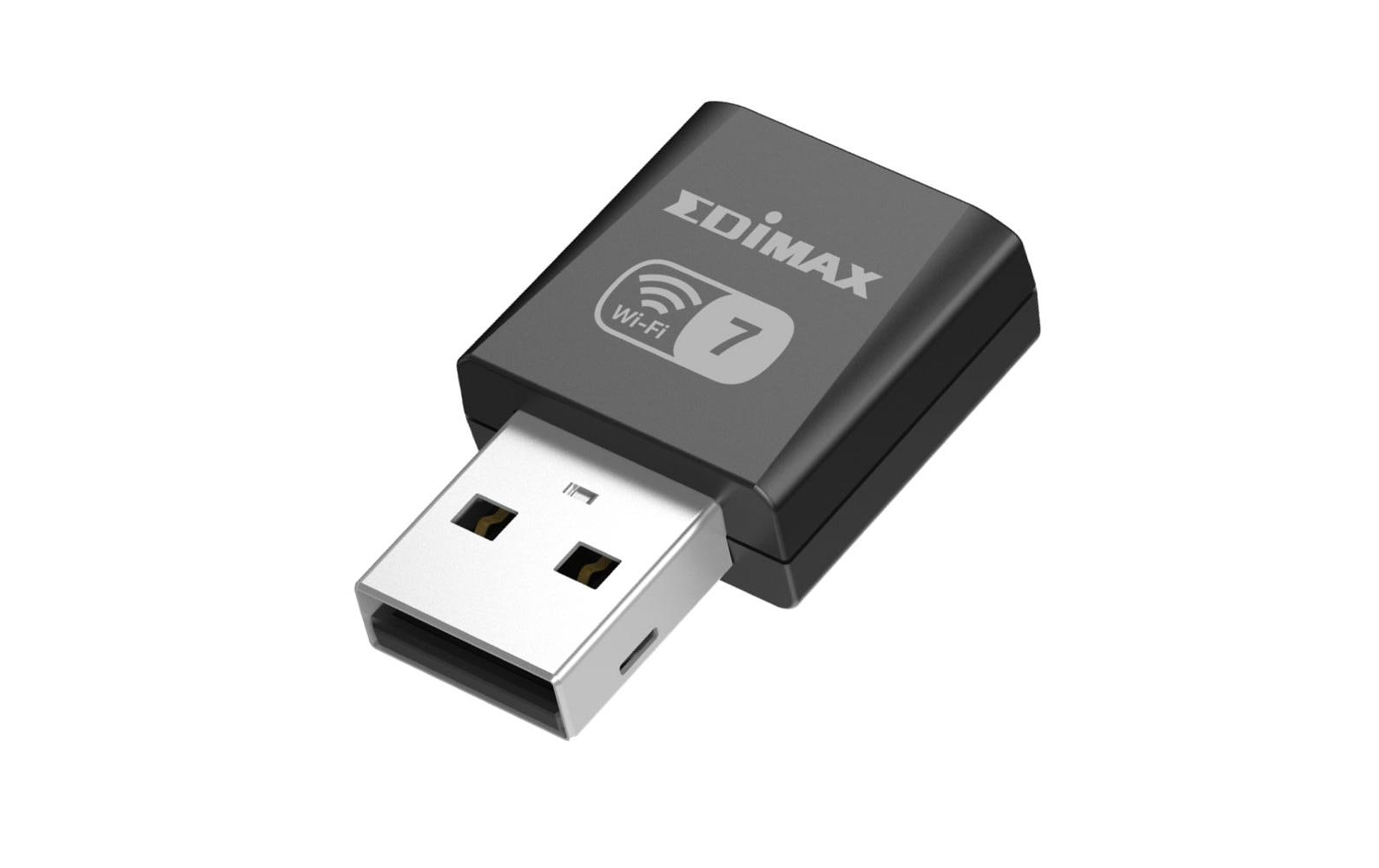 Edimax EW-7822UN7 WiFi-7 USB-Adapter 6500Mbps, Tri-Band, compact