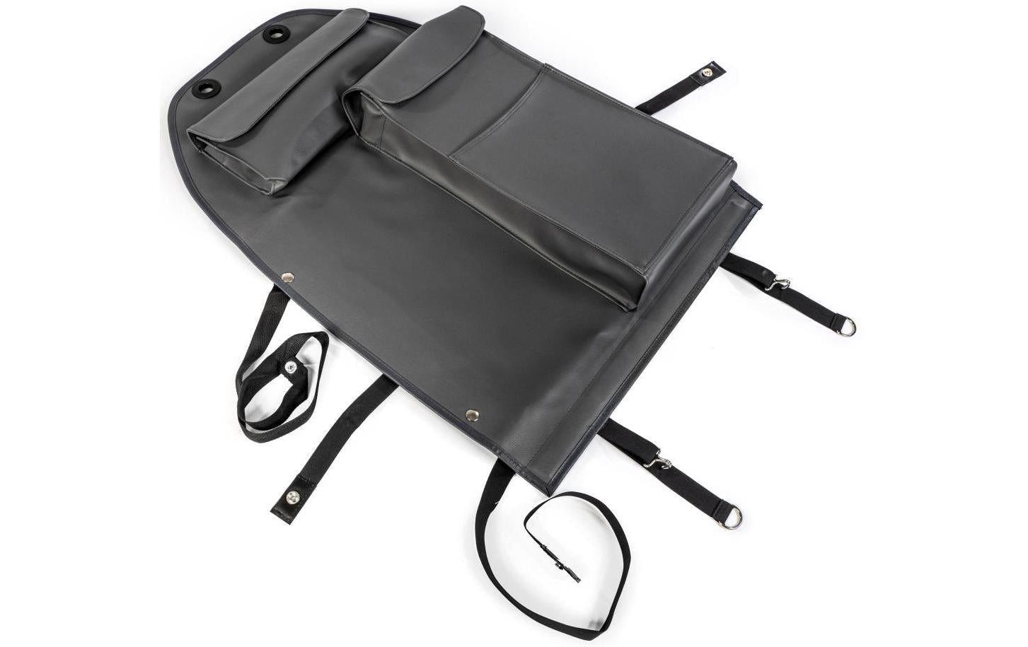 Rückenlehntasche Premium-V1, dunkelgrau hellgrau, VW & Mercedes