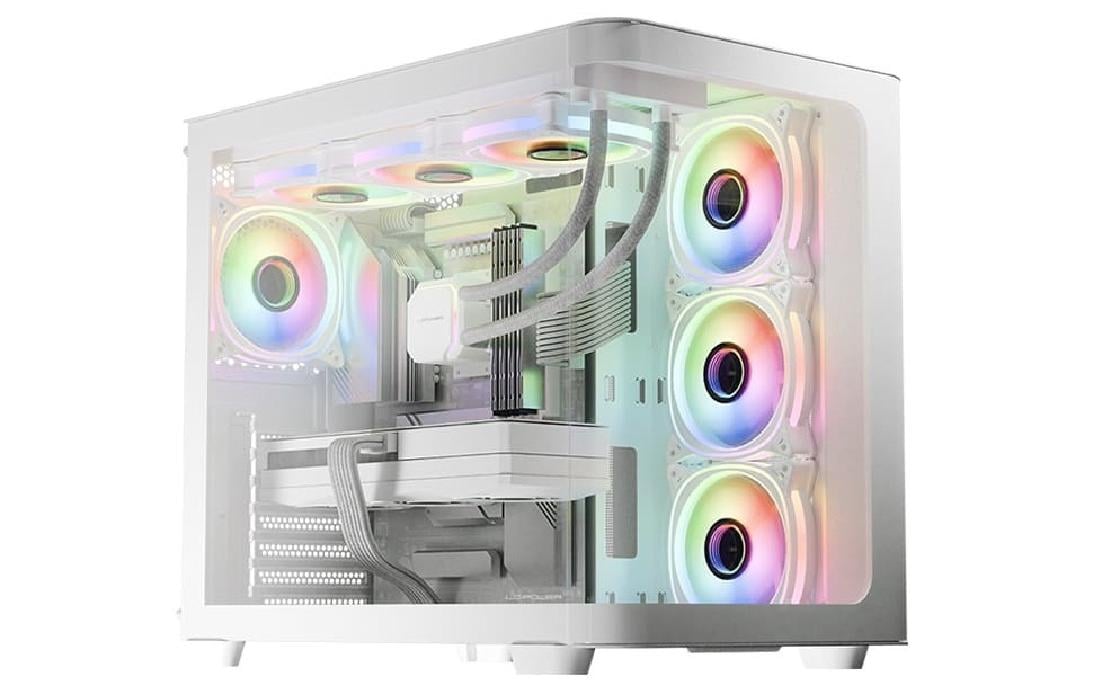 Lc-Power Midi Tower LC-8001W-ON